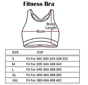เสื้อชั้นในกีฬาแบบไร้โครงสำหรับผู้หญิง คอกลม ทรง Racerback รองรับกระชับ ระบายอากาศได้ดี ไซส์ใหญ่ มีโลโก้ด้านหน้า เหมาะสำหรับออกกำลังกาย ฟิตเนส เต้น วิ่ง - Product Image 5