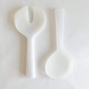 Utensilios para Ensalada de Resina Ecológica KISWAH CRAFT, Aptos para Lavavajillas, Microondas y Horno - Product Image 5