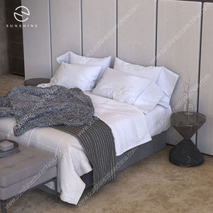โต๊ะข้างหินอ่อนทรงกลมสีดำสไตล์โมเดิร์นมินิมอลสำหรับห้องนั่งเล่น Sunshine - Product Image 3
