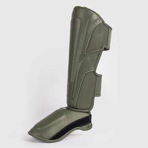 Protège-tibias professionnels légers en cuir PU pour adultes – Vente en gros – Meilleures ventes – Protège-tibias de boxe - Product Image 3