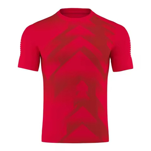 T-shirt décontracté pour homme, col rond, manches courtes, tissé uni, respirant, coupe classique, 100% coton - Product Image 6