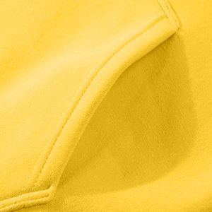 New Arrival OEM ODM Service Comfortable Minimalist Vibrant Yellow Casual Sweat Suit - Pullover Hoodie and Drawstring Joggers <b>Set</b> - Product Image 6
