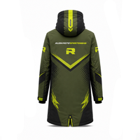 Vestes longues d'hiver décontractées en toile à col à capuche, grandes tailles, manteaux chauds, vêtements d'extérieur, vente en gros, vêtements personnalisés, commande en gros