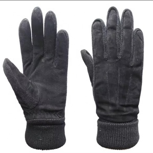 Usine Sell Well Gants d'hiver classiques en cuir peccary épais pour hommes du Pakistan - Product Image 1