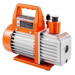 Pompa per vuoto rotativa a palette monostadio da 1/4 HP 3.5 CFM per sistemi HVAC R134a R22 R410a con serbatoio olio 1720 P - Product Image 1