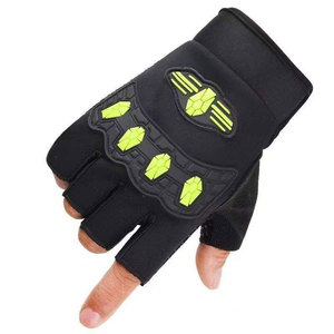 <b>Half</b> Finger Gym Workout Gloves Weightlifting Fitness Training Gloves Shock Absorption Anti <b>Slip</b> Grip OEM - Product Image 2