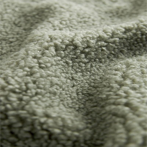 Veste polaire Sherpa demi-zippée haut de gamme pour femme, manteau d'hiver décontracté et chaud pour l'extérieur, vêtement d'extérieur doux et moelleux à plusieurs couches, vente en gros - Product Image 4