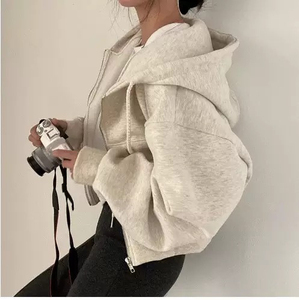 เสื้อฮู้ดดี้ผู้หญิงคุณภาพสูงจากแบรนด์ส่วนตัว พร้อมบริการจัดส่งเร็วทั่วโลกสำหรับผู้ซื้อขายส่งจำนวนมาก - Product Image 5