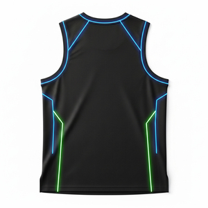 Uniforme de basket-ball respirant en polyester sublimé, impression par sublimation personnalisée, maillot de basket-ball pour compétition de club - Product Image 4