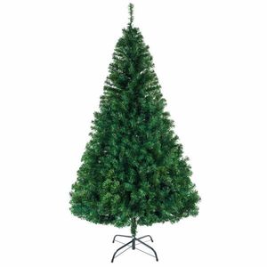 8FT Christmas <b>Tree</b> with 1138 <b>Branches</b> for Festive Decorations - Product Image 1