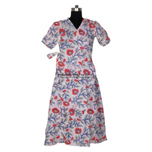 เสื้อคลุมอาบน้ำผ้าฝ้ายพิมพ์ลาย - Product Image 5