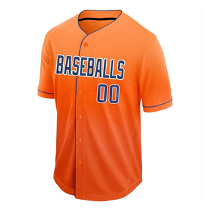 Servicios OEM, Diseño Personalizado, Jersey de Béisbol con Estampado Digital, Unisex, Manga Corta, Secado Rápido, Ropa Deportiva Transpirable para Softbol - Product Image 5