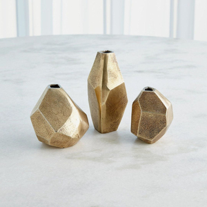 Handmade <b>Bronze</b> Tabletop <b>Vase</b> Rustic Design Decorative Flower <b>Vase</b> for Home Wedding Anniversary Arrangement - Product Image 2