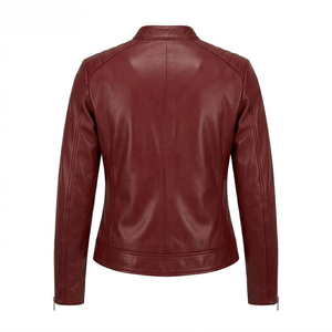 Veste en cuir sur mesure pour homme, coupe ajustée |   Fabricant de vêtements de mode haut de gamme, respirants, élégants et très demandés - Product Image 2