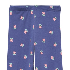 เลกกิ้งเด็กผู้หญิงสีฟ้าเทา ผ้าฝ้าย แฟชั่น เอวยางยืด ผ้ายืดเนื้อนุ่ม ทรงเข้ารูป สวมใส่สบายทุกวัน ฤดูร้อน รุ่นมาตรฐาน - Product Image 3