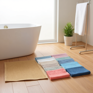 Asciugamano Lungo in Cotone e Lino Fularex 70x180Cm Sottile Staccabile Multicolore - Product Image 2