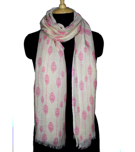 Elegante Bufanda de Algodón y Lino para Mujer, con Estampado Moderno y Personalizable - Product Image 6