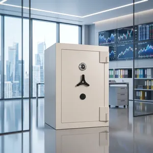 Caja Fuerte de Acero Ignífuga para Instituciones Financieras, Tamaño Grande, Resistente, con Sistema de Reajuste Automático AX-181 - Product Image 1