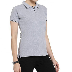 Camisetas Polo Casuales para Mujer a Precio Económico, Más Vendidas, Color Personalizado, Hechas con Material 100% Algodón - Product Image 1