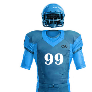 ชุดยูนิฟอร์มอเมริกันฟุตบอลคุณภาพพรีเมียม สะท้อนแสง ระบายอากาศได้ดี ออกแบบเองได้ตามต้องการ ผลิตจากโพลีเอสเตอร์ 100% รับผลิตตามสั่ง ขั้นต่ำ 100 ชุด - Product Image 3