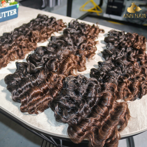 ผมเวียดนามแท้แบบขายส่ง มัดรวมแบบ Double Drawn จัดเรียงเกล็ดผมอย่างดี ลอนแบบพม่า สีน้ำตาลธรรมชาติ น้ำหนัก 100 กรัม - Product Image 5