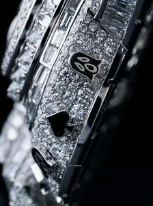 Pendentif logo As de Pique entièrement serti de moissanite VVS, pendentif hip-hop pour homme en argent 925, bijoux personnalisés pour rappeur - Product Image 6