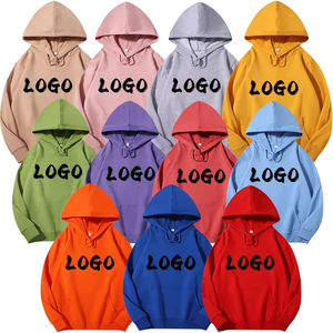 Hoodie brodé 2D personnalisé, grandes tailles et couleurs, haute qualité, 100% coton molletonné 350 g/m² pour hommes - Product Image 6
