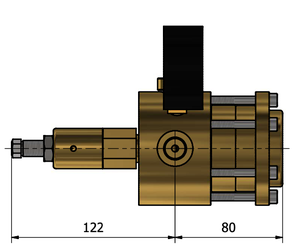ตัวควบคุมแรงดันแบบสัดส่วนโซลินอยด์นิวแมติก 300 บาร์ (4350 Psig) DC 24V - Product Image 2