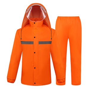 Men Outdoor <b>Rain</b> Suit Waterproof <b>Jacket</b> and Pants Windproof <b>Rain</b> Gear Custom Logo Wholesale Supplier - Product Image 1