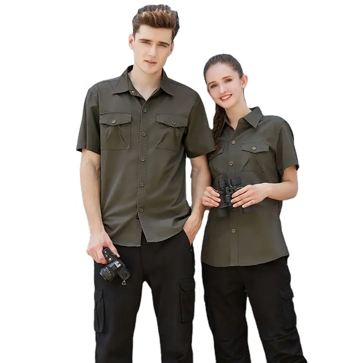 custom workwear factory matching shirt and pants work uniform with cheap price