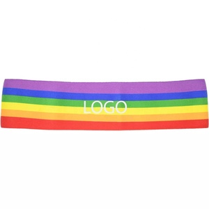 Banda para glúteos y cadera, Multicolor, personalizado, ejercicio de cadera, Yoga, fuerza, Fitness, banda de resistencia circular - Product Image 1