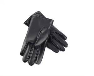 Factory Price 2025 Fashion <b>Mens</b> <b>Touch</b> <b>Screen</b> UV Protection Full Finger Warm Winter Sports Lightweight Leather <b>Gloves</b> Waterproof - Product Image 2