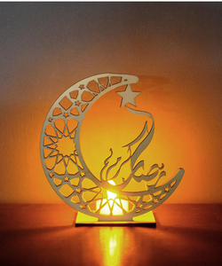 โคมไฟไม้คลาสสิกสำหรับอีดอัลฟิตรและรอมฎอน ขายส่ง เป็นมิตรกับสิ่งแวดล้อม ดีไซน์สั่งทำได้ พิมพ์แบบ Letterpress ปี 2025 - Product Image 6