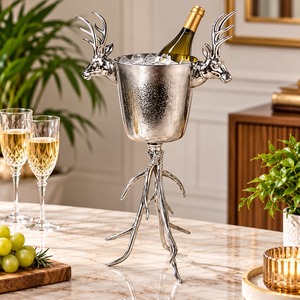 Seau à boissons métallique le plus vendu, fait main, écologique, durable, décoratif, pour vin, fêtes, maisons, hôtels, bars, événements - Product Image 1