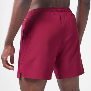 Men's Solid Color ShortsFront drawstring waist shorts Breathable Quick Dry Athletic Shorts Mid Length Casual Style 100%Polyester - Product Image 6