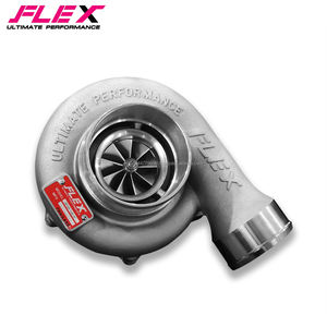 Turbocompresseur FLEX F55 roulement à billes 48.5/48.5 lames boîtier No.12 conçu pour moteur à essence haute performance coup de pouce rapide - Product Image 1