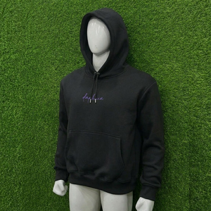 Sudadera con Capucha Personalizada para Hombre, Venta al Por Mayor de Fábrica, Bordado en el Pecho, Estilo Urbano, 100% Algodón Felpa - Product Image 3