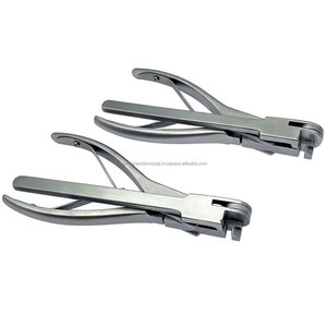 เครื่องมือผ่าตัดเหล็กกล้าไร้สนิมสำหรับดัดลวดเค-ไวร์ ยี่ห้อเวิลด์ พรีซิชั่น เซอร์จิคัล ค์-ไวร์ เบนเดอร์ คิร์ชเนอร์ พร้อมที่จับเพลทกระดูก - Product Image 4