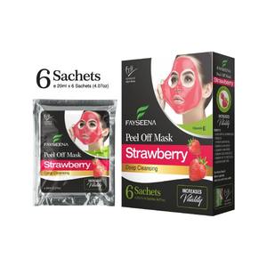 Masque peel-off à la fraise 120ml, best-seller, pour un nettoyage en profondeur et une peau éclatante. Disponible au prix de gros. - Product Image 2