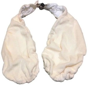 Soutien-gorge serviette réversible, doux et absorbant, pour le bain, la douche, le spa, la plage, avec logo personnalisé, facile à porter - Product Image 5