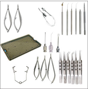 Juego de Instrumentos Quirúrgicos Oftálmicos para Cataratas con Certificación CE ISO, Equipo Médico Quirúrgico Reutilizable - Product Image 1