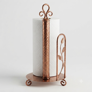 Floral Design Metal Black Tissue <b>Paper</b> Holder For Home <b>Kitchen</b> Tabletop Decor Handmade Towel <b>Paper</b> Holder On Sale - Product Image 4