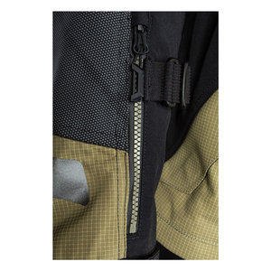 Chaqueta de Motociclista para Hombre, Color Verde Oliva y Negro, con Bloques de Color, Manga Larga, Resistente al Viento, Textil, para Todas las Estaciones, Uso en Exteriores, Ropa de Motociclista - Product Image 5