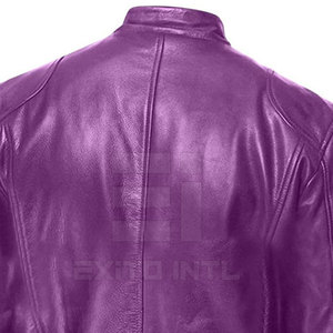 Men's Leather Jacket Stand Collar Breathable Winter Warm Casual Streetwear High Street Style - Product Image 6