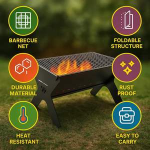 High Quality Steel Modern Outdoor <b>Fire</b> <b>Pit</b> Natural <b>Gas</b> Freestanding Portable 9999 BTU Heating Ambience for Garden Patio Evening - Product Image 4