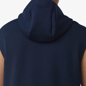 ออกแบบเสื้อฮู้ดดี้แขนกุดคุณภาพสูงสำหรับผู้ชาย สวมใส่สบายๆ แบบเรียบง่าย ไม่มีลาย  สั่งผลิตได้ในปริมาณน้อย - Product Image 5