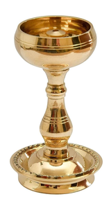 Lampe à huile traditionnelle en laiton Udupi Nanda Bowl Diya pour la Puja, Diwali, les mariages et la décoration religieuse hindoue - Product Image 2