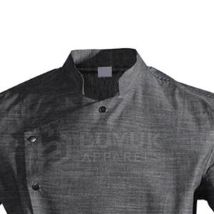 Chaqueta de Chef Cómoda, Ligera y Transpirable, Uniforme de Cocina Profesional de Manga Larga, Equipo de Cocina de Poliéster/Algodón - Product Image 2