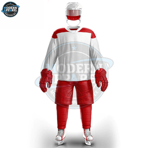 Uniforme de Hockey sobre Hielo Sublimado de Buena Calidad para Deportes de Equipo, Ropa Deportiva Informal de Talla Grande, Uniforme de Hockey sobre Hielo al Mejor Precio - Product Image 4