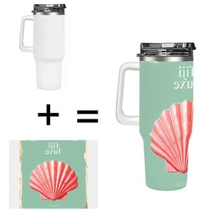 40Oz Large Tumbler <b>With</b> <b>Straw</b> For Team Earnings Call - Product Image 1